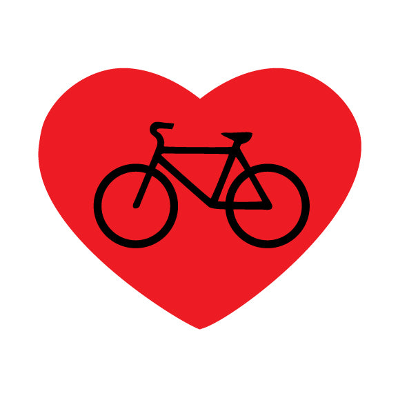 Red Heart with Bike