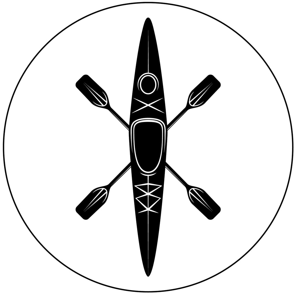 Kayak with 2 Paddles