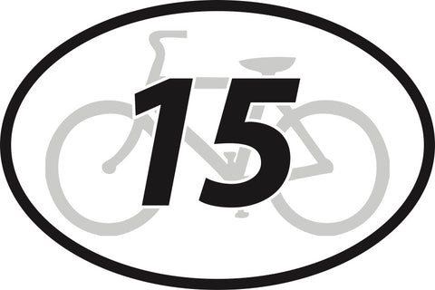 15 Mile Cycle Distance (24.1k)